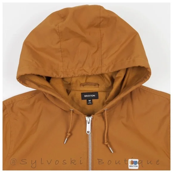 🔥 Brixton Men's Claxton Alton Zip Hood Jacket NWT - Picture 5 of 6